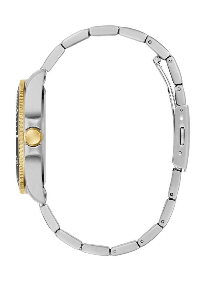 GUESS Cliff Men’s Stainless Steel Two-Tone Watch with Green Dial GW0968G4 - Image 2